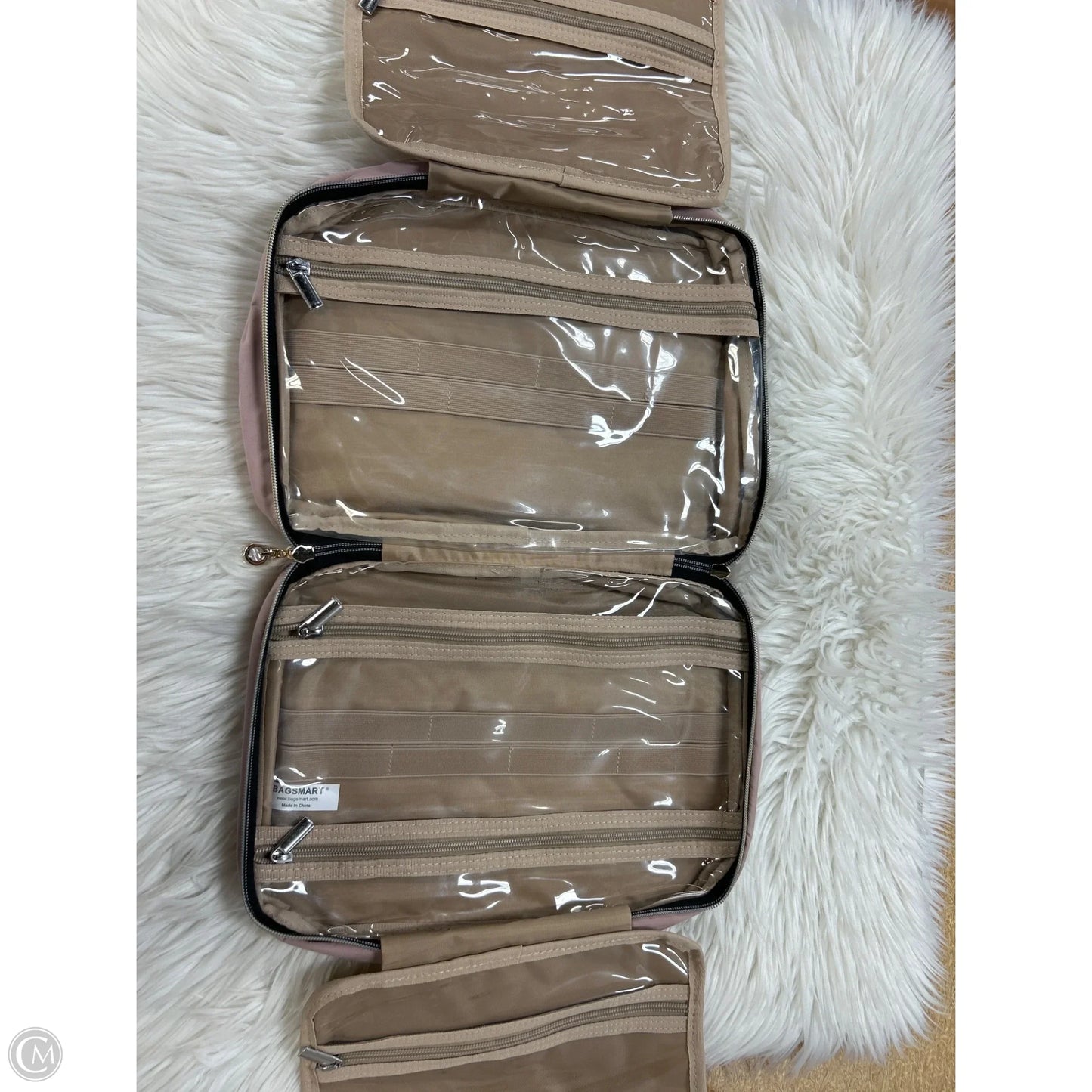 Makeup Bag By Cmb, Size: Large