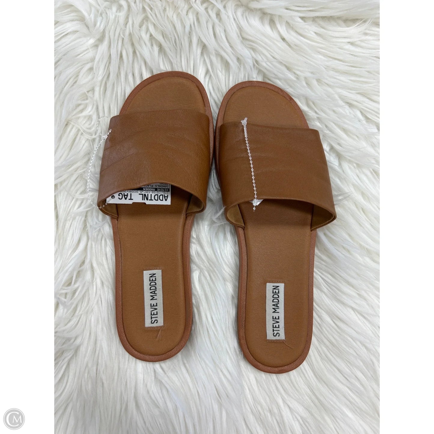 Sandals Flats By Steve Madden In Brown, Size: 9