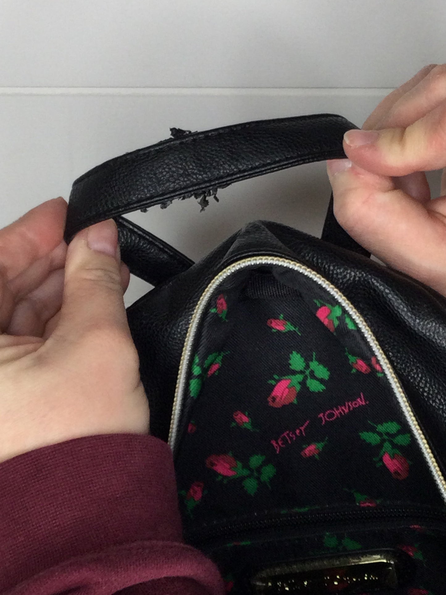 Backpack By Betsey Johnson  Size: Large