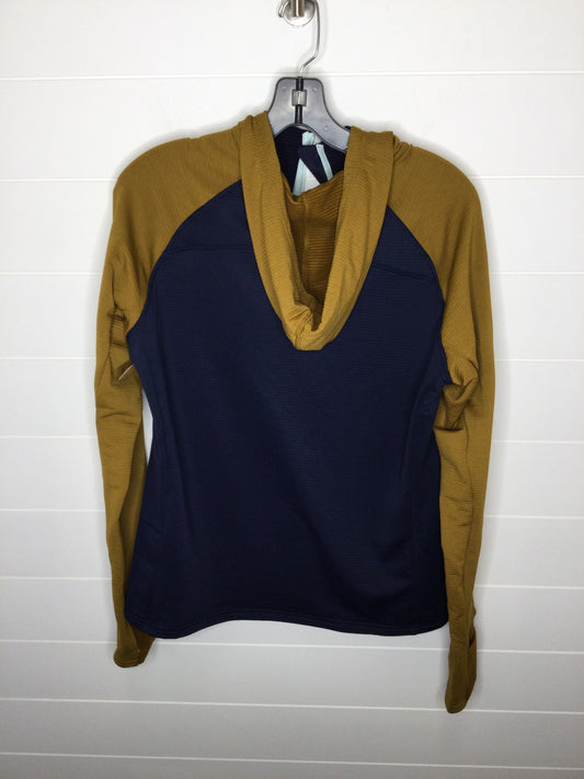 Athletic Top Long Sleeve Collar By Brooks  Size: L
