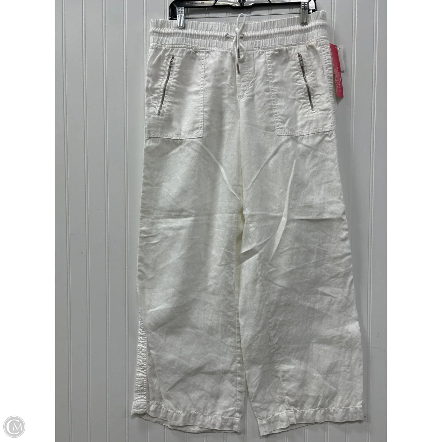 Pants Linen By Athleta In White, Size: 8