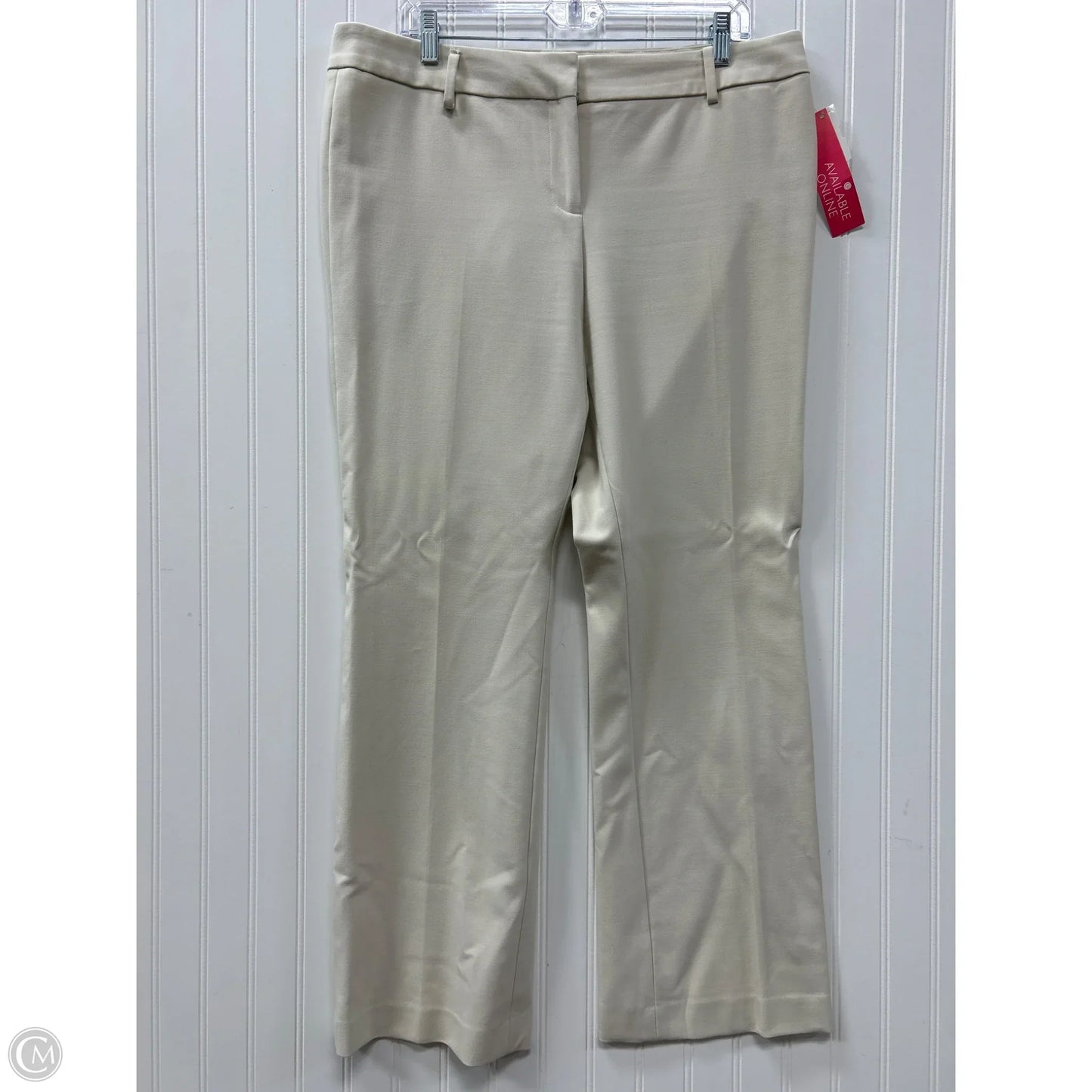 Pants Dress By Talbots In Cream, Size: 14