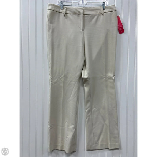 Pants Dress By Talbots In Cream, Size: 14