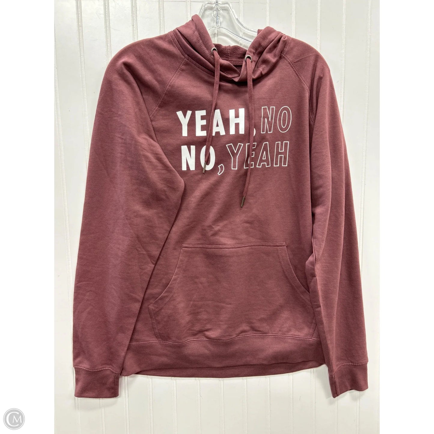 Top Hoodie By Cmc In Purple, Size: Mp
