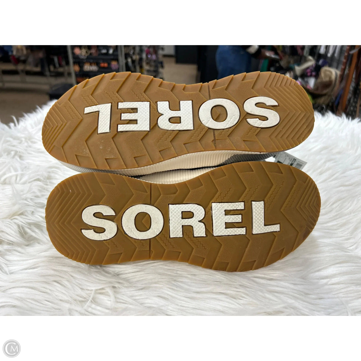 Shoes Athletic By Sorel In Grey, Size: 8