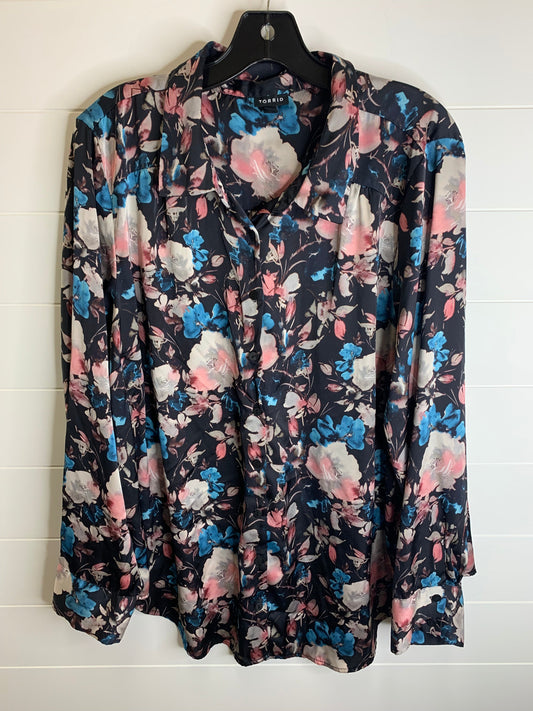 Top Long Sleeve By Torrid  Size: 2x