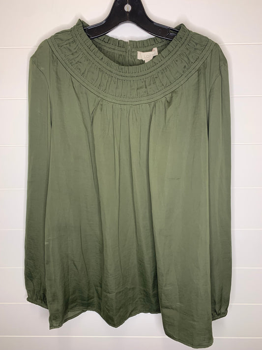 Top Long Sleeve By Loft  Size: 2x