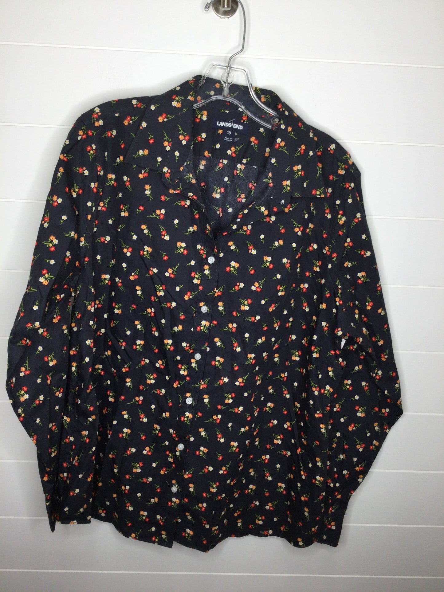 Top Long Sleeve By Lands End  Size: 2x