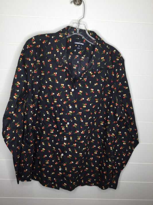 Top Long Sleeve By Lands End  Size: 2x