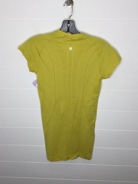 Athletic Top Short Sleeve By Lululemon  Size: 2