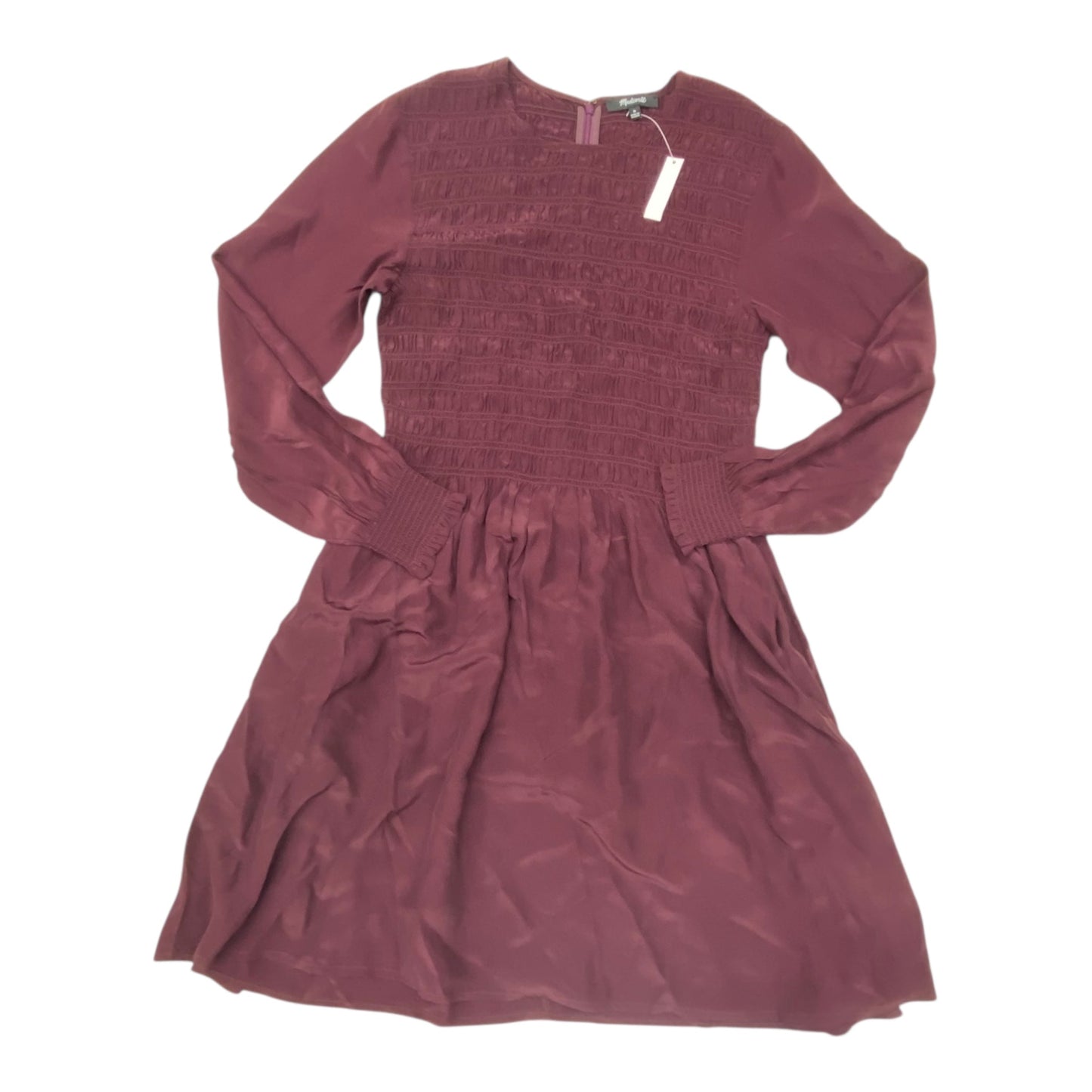 Dress Party Midi By Madewell In Purple, Size:M