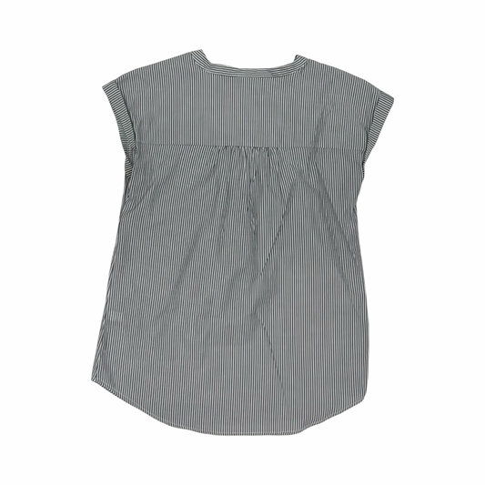 Blouse Sleeveless By Apt 9 In Grey & White, Size:Xs