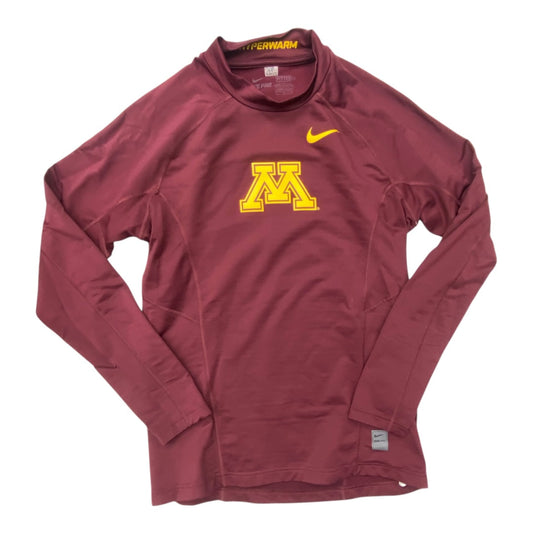 Athletic Sweatshirt Hoodie By Nike In Grey, Size:L