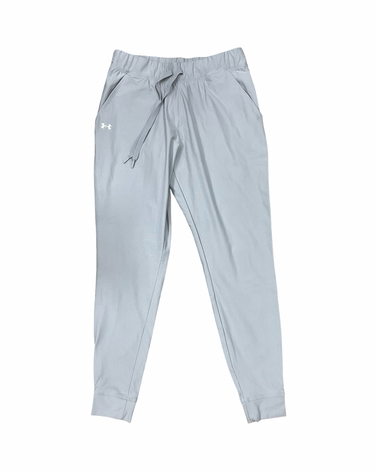 Athletic Pants By Under Armour In Grey, Size:S