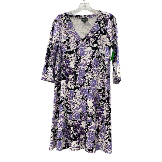 Dress Casual Short By J. Jill In Purple, Size:M