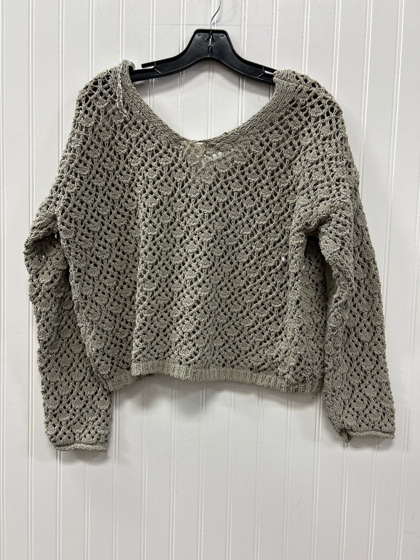 Sweater By Nicole Miller In Green, Size:L