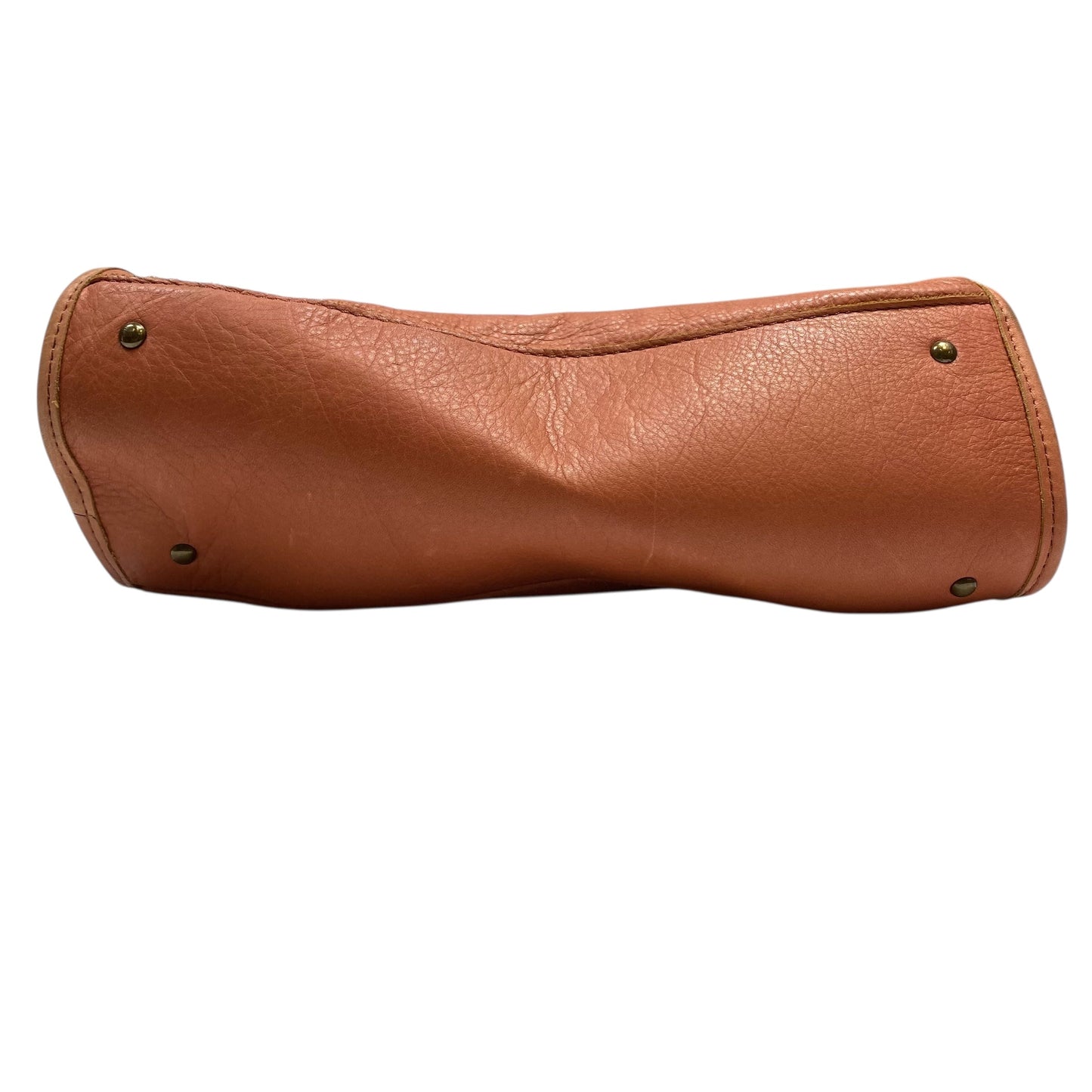 Handbag Leather By American Leather Co In Brown, Size:Medium