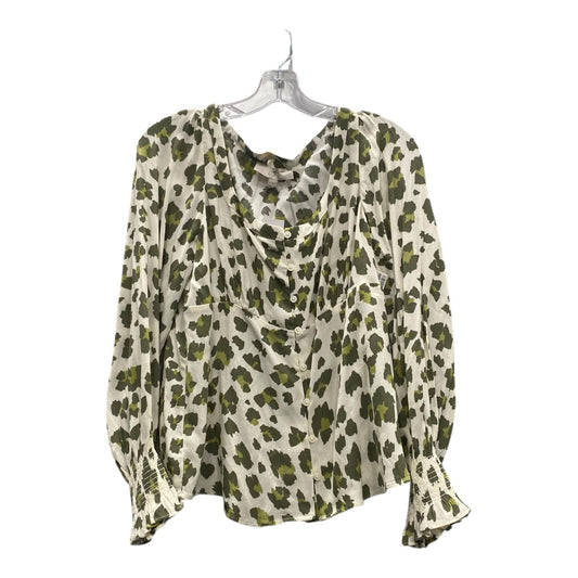 Top Ls By Loft In Green, Size:Xs