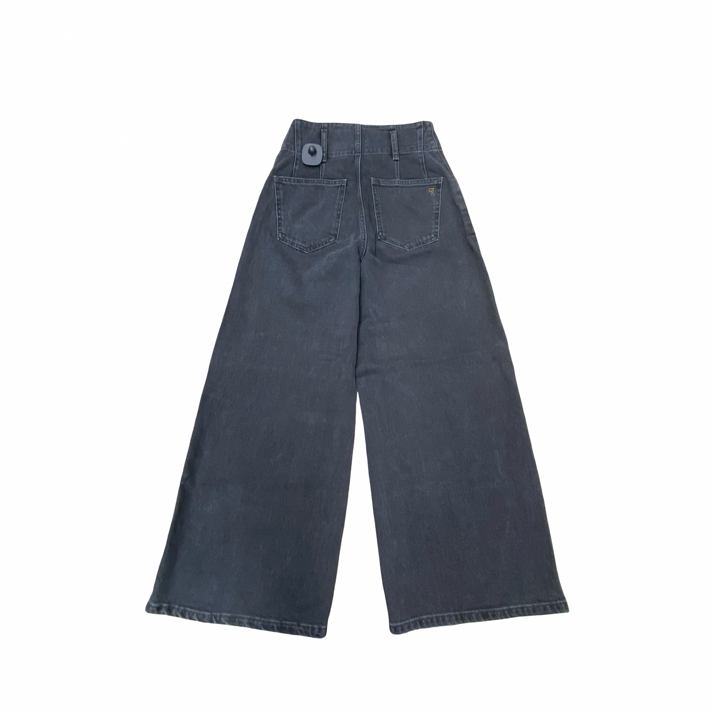 Jeans Wide Leg By Pilcro In Grey Denim, Size:24