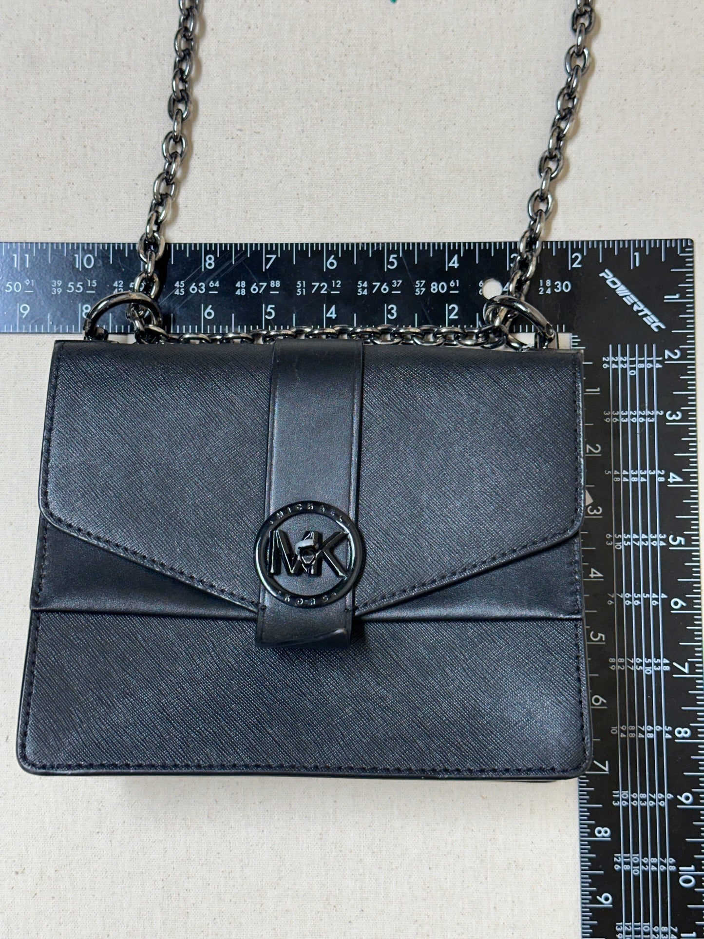 Crossbody Designer By Michael Kors In Black, Size:Small