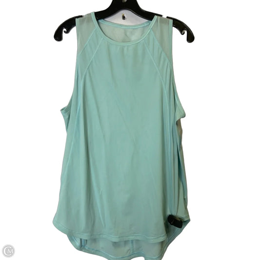 Athletic Tank Top By Lululemon In Blue