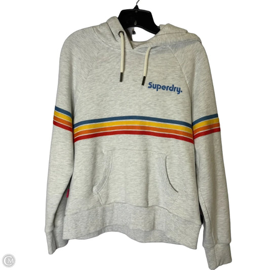 Sweatshirt Hoodie By Cmc In Grey, Size: 10
