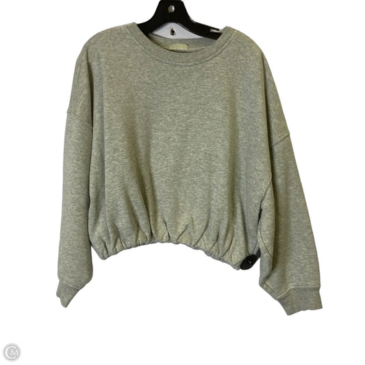 Sweatshirt Crewneck By Cmc In Grey, Size: M