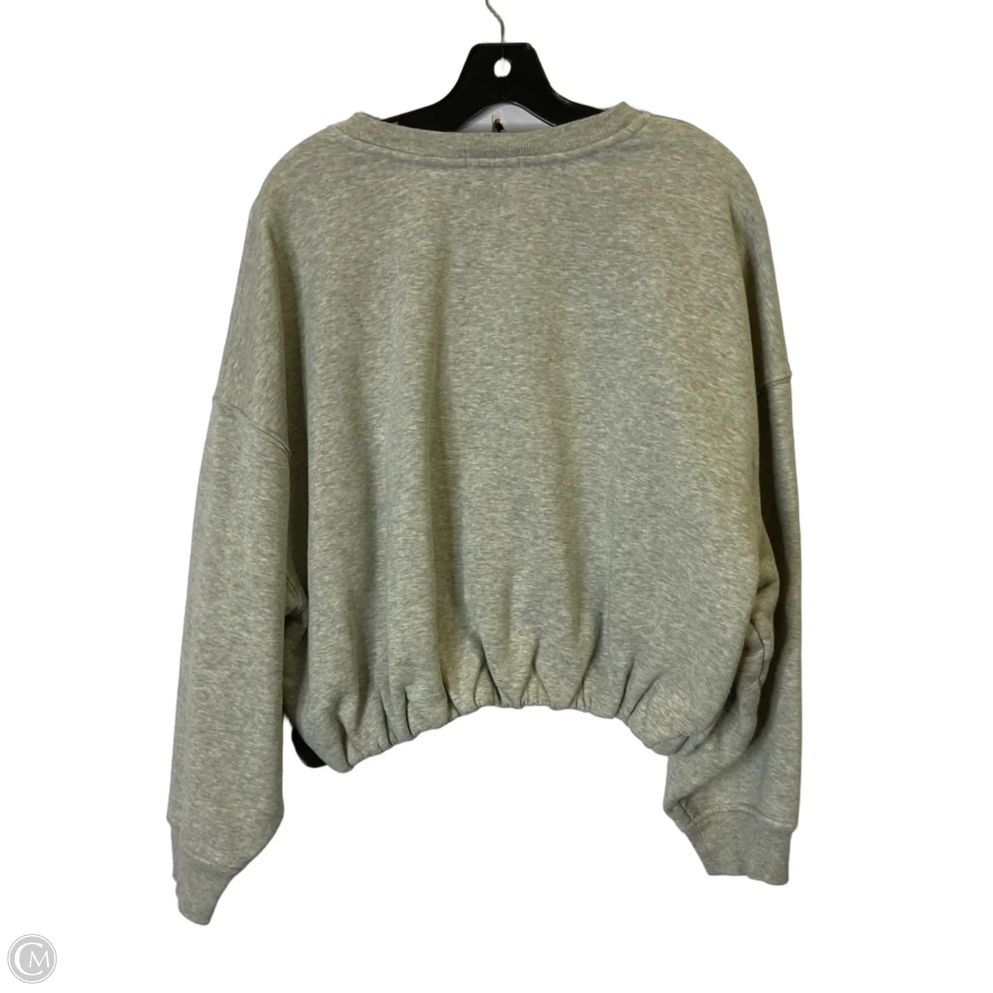 Sweatshirt Crewneck By Cmc In Grey, Size: M