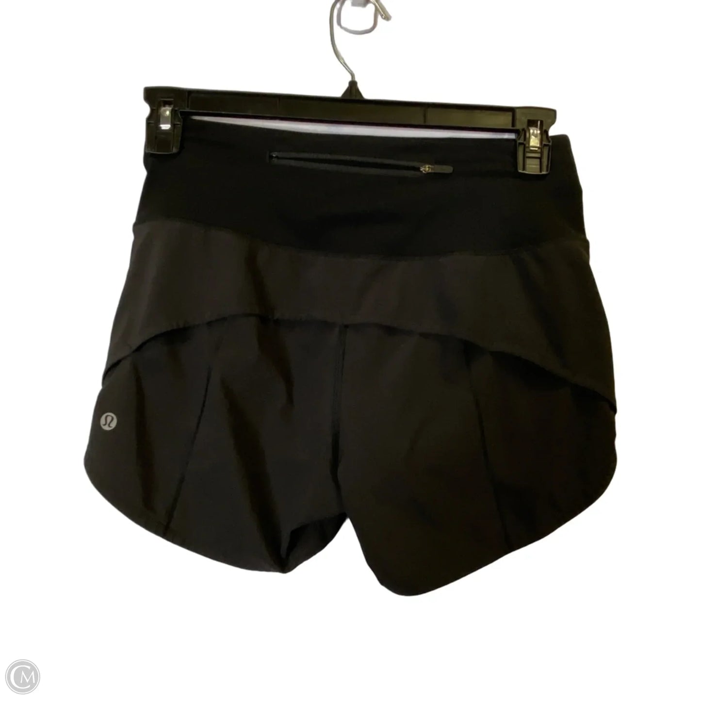 Athletic Shorts By Lululemon In Black, Size: 4