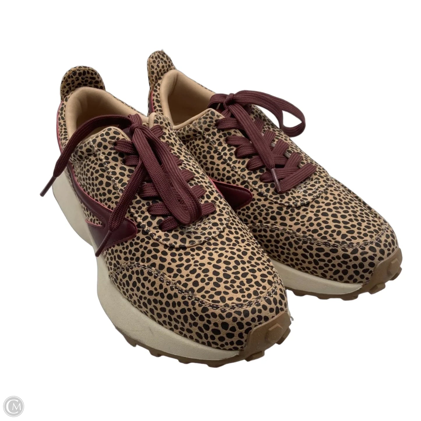 Shoes Sneakers By Dv In Animal Print, Size: 9
