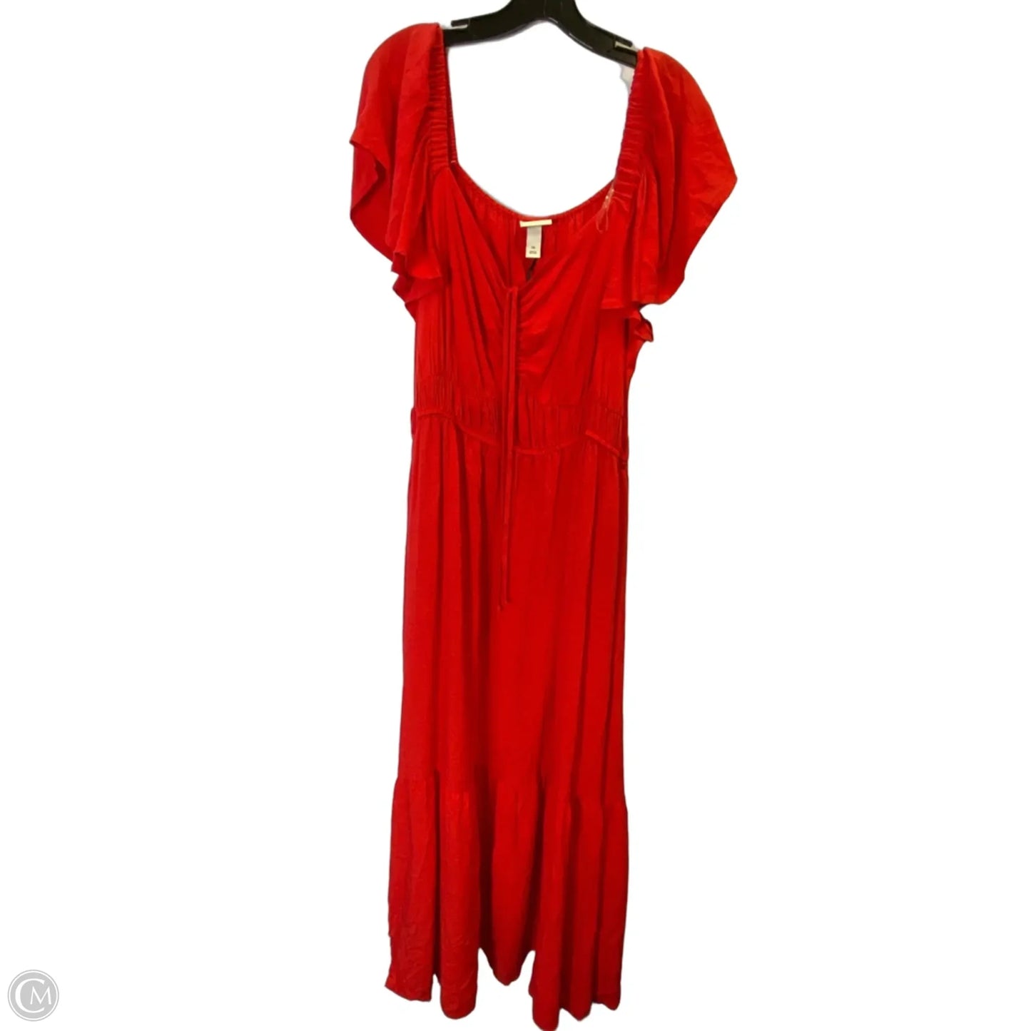 Dress Casual Maxi By Ava & Viv In Red, Size: 2x