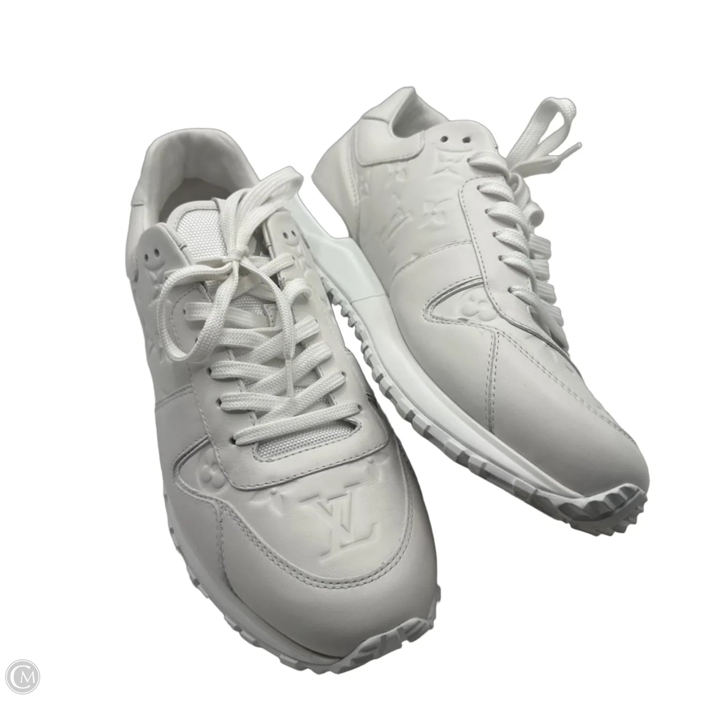 Shoes Luxury Designer By Louis Vuitton In White, Size: 8.5