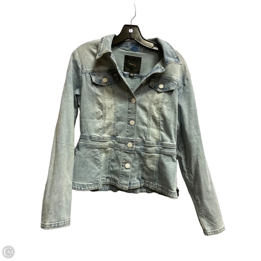 Jacket Denim By Clothes Mentor In Blue Denim, Size: S