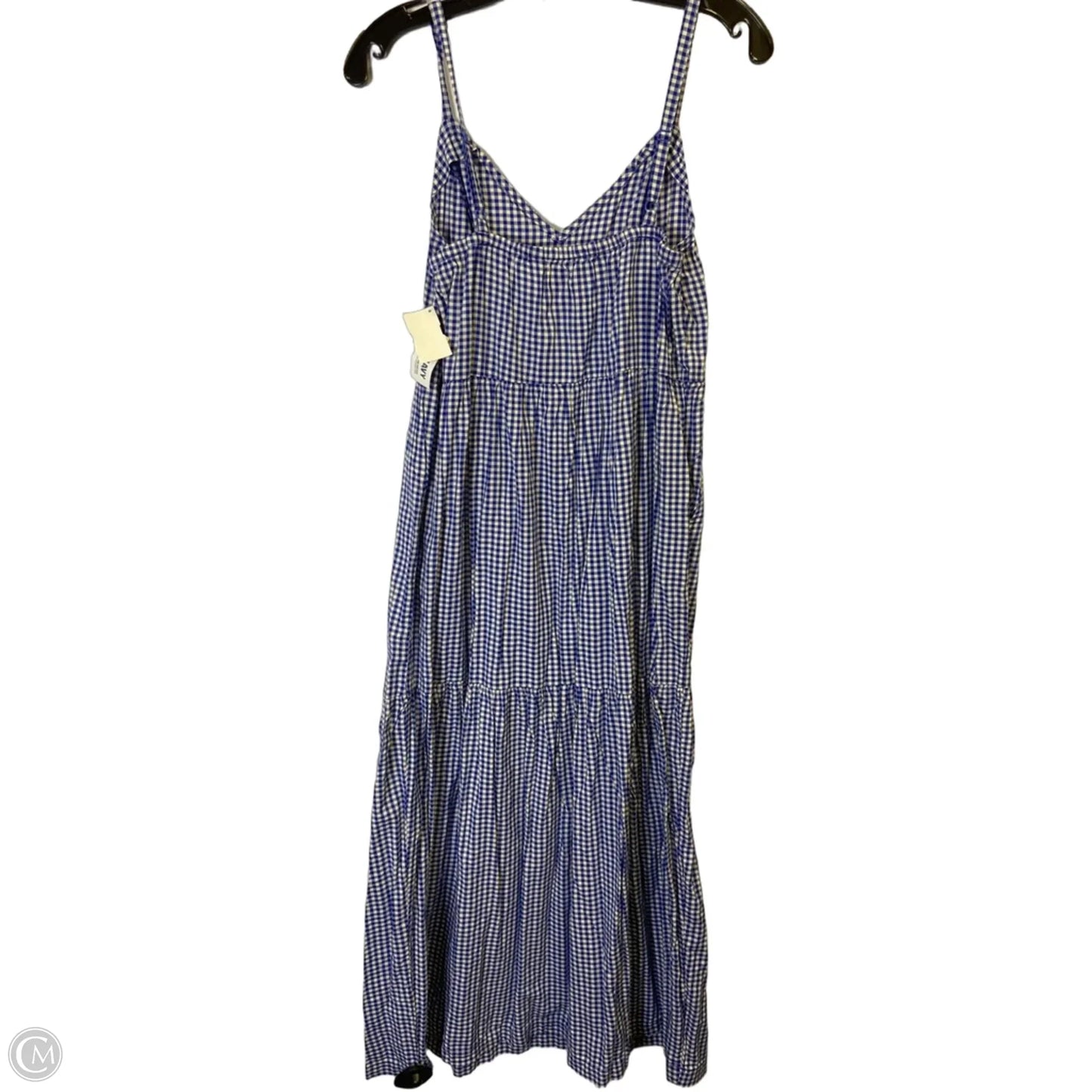 Dress Casual Midi By Old Navy In Blue, Size: S