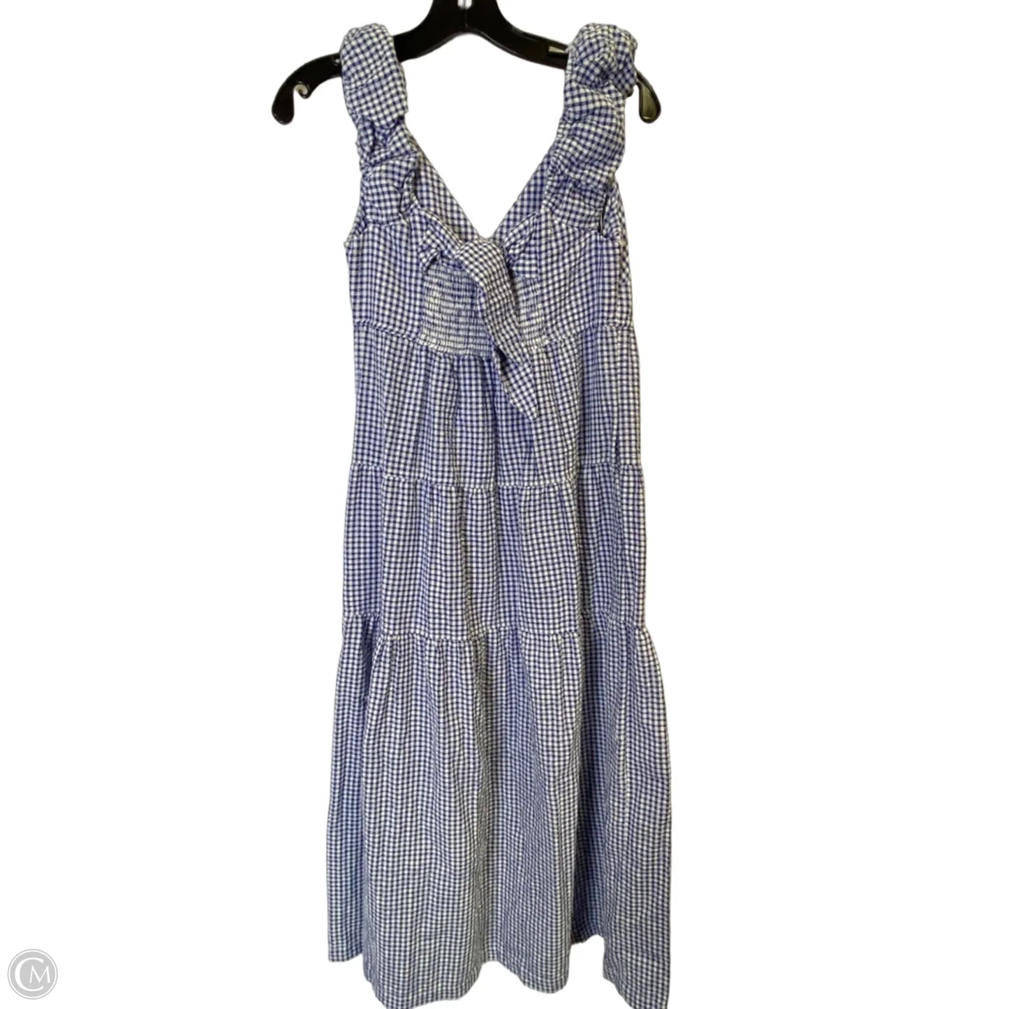 Dress Casual Midi By Old Navy In Blue, Size: S