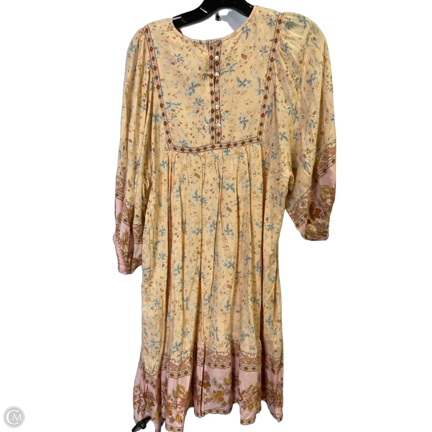 Dress Casual Midi By In Loom In Orange, Size: M