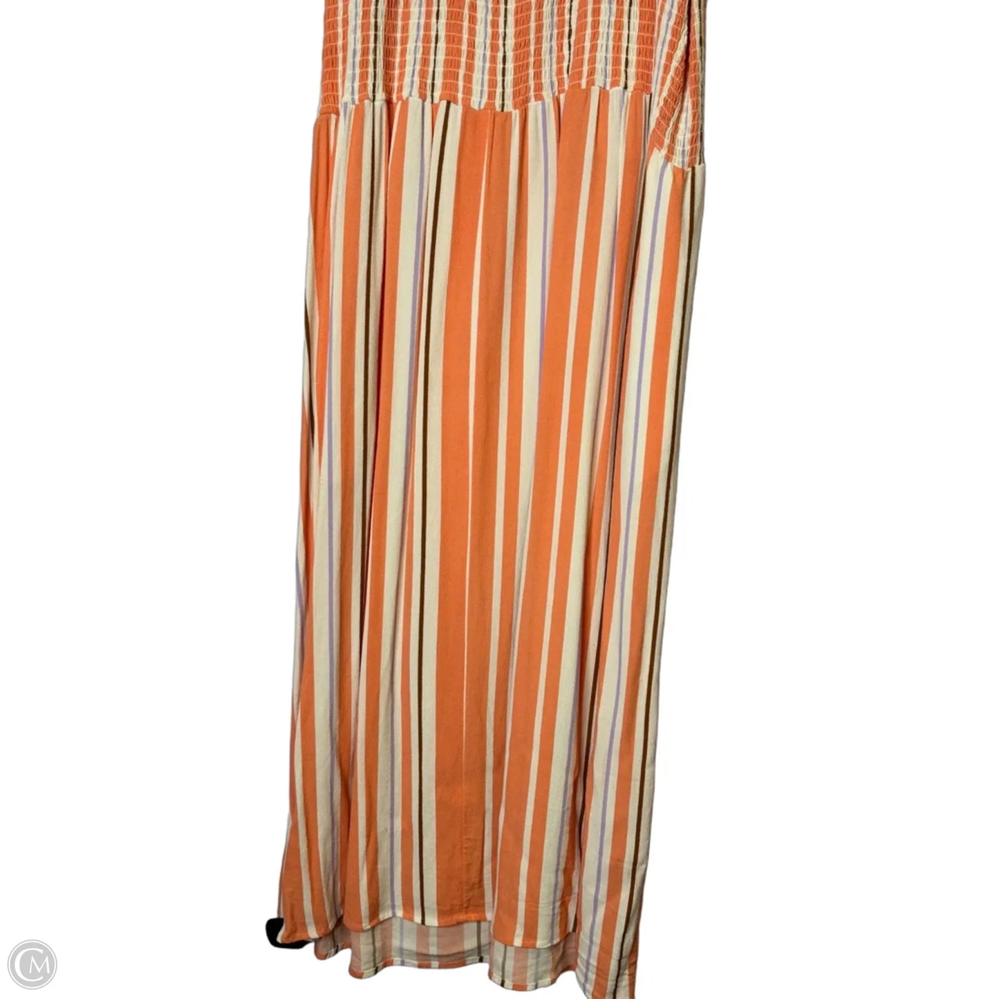 Dress Casual Midi By A New Day In Orange, Size: Xl