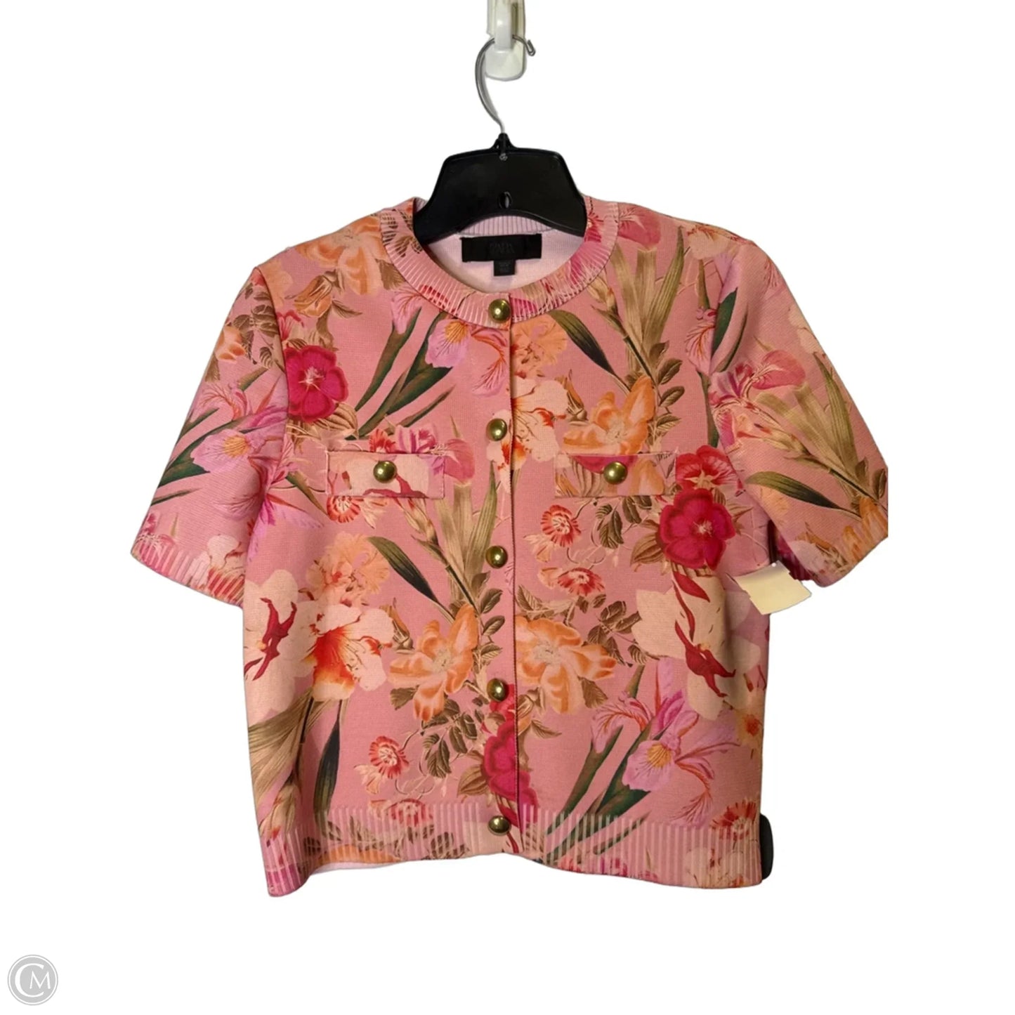 Cardigan By Zara In Pink, Size: S