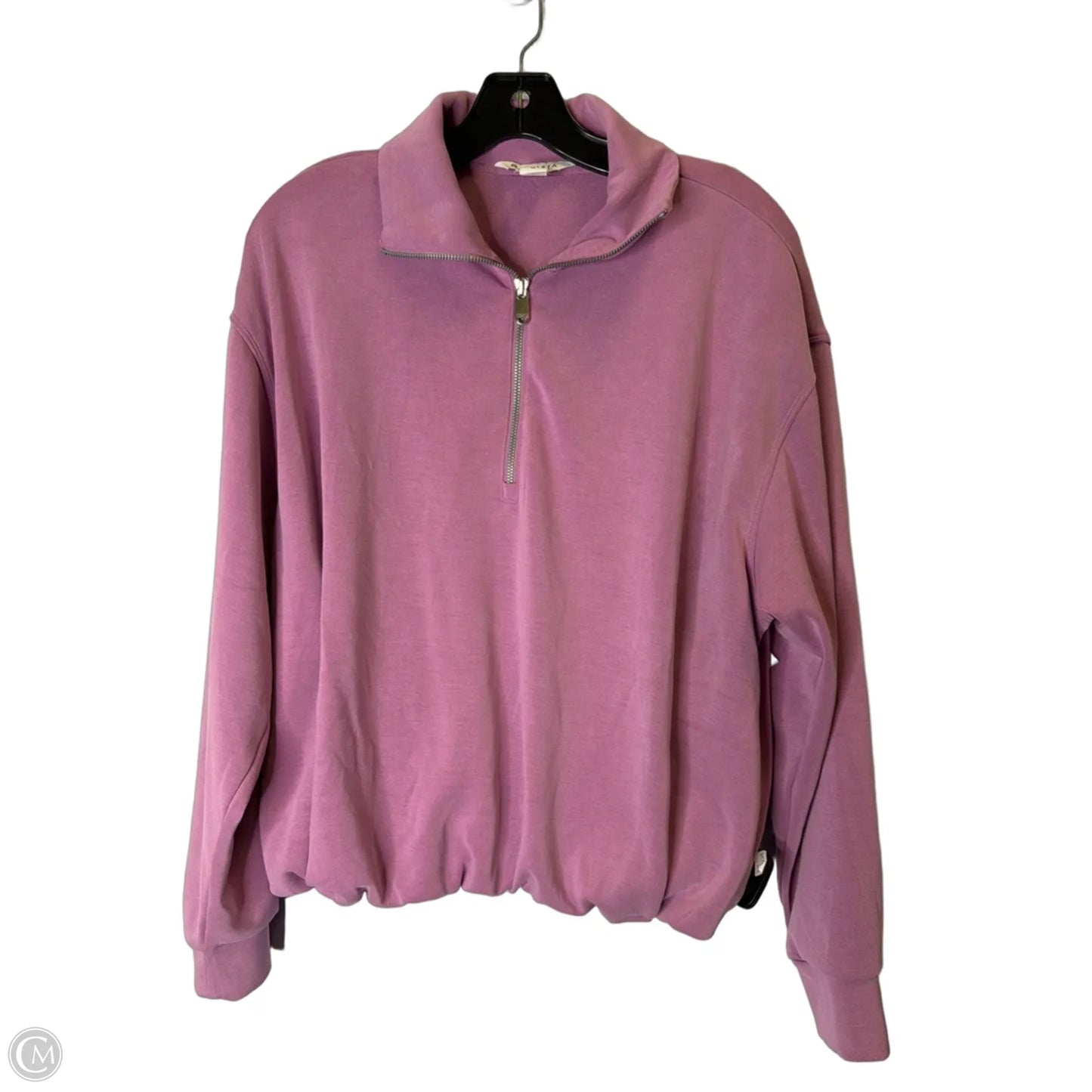 Athletic Sweatshirt Collar By Athleta In Purple, Size: M