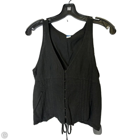 Top Sleeveless By Old Navy In Black, Size: Xs