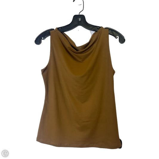 Top Sleeveless Basic By Trendy Queen In Brown, Size: S