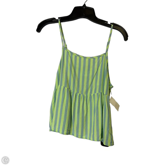 Top Sleeveless By Bp In Blue & Green, Size: S