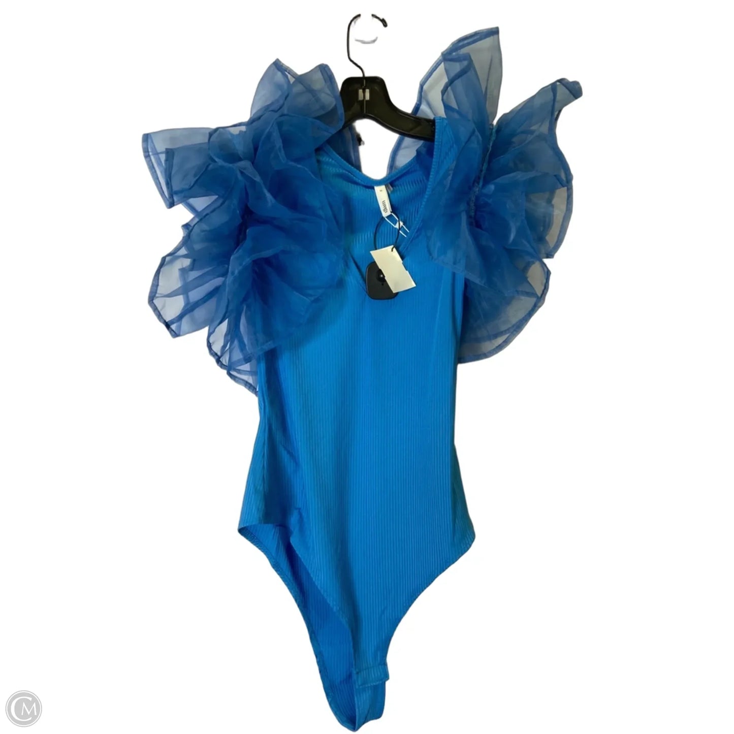 Bodysuit By Glam In Blue, Size: M