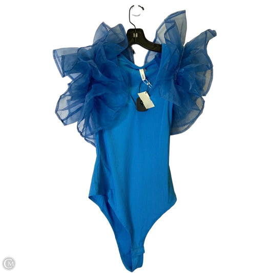Bodysuit By Glam In Blue, Size: M