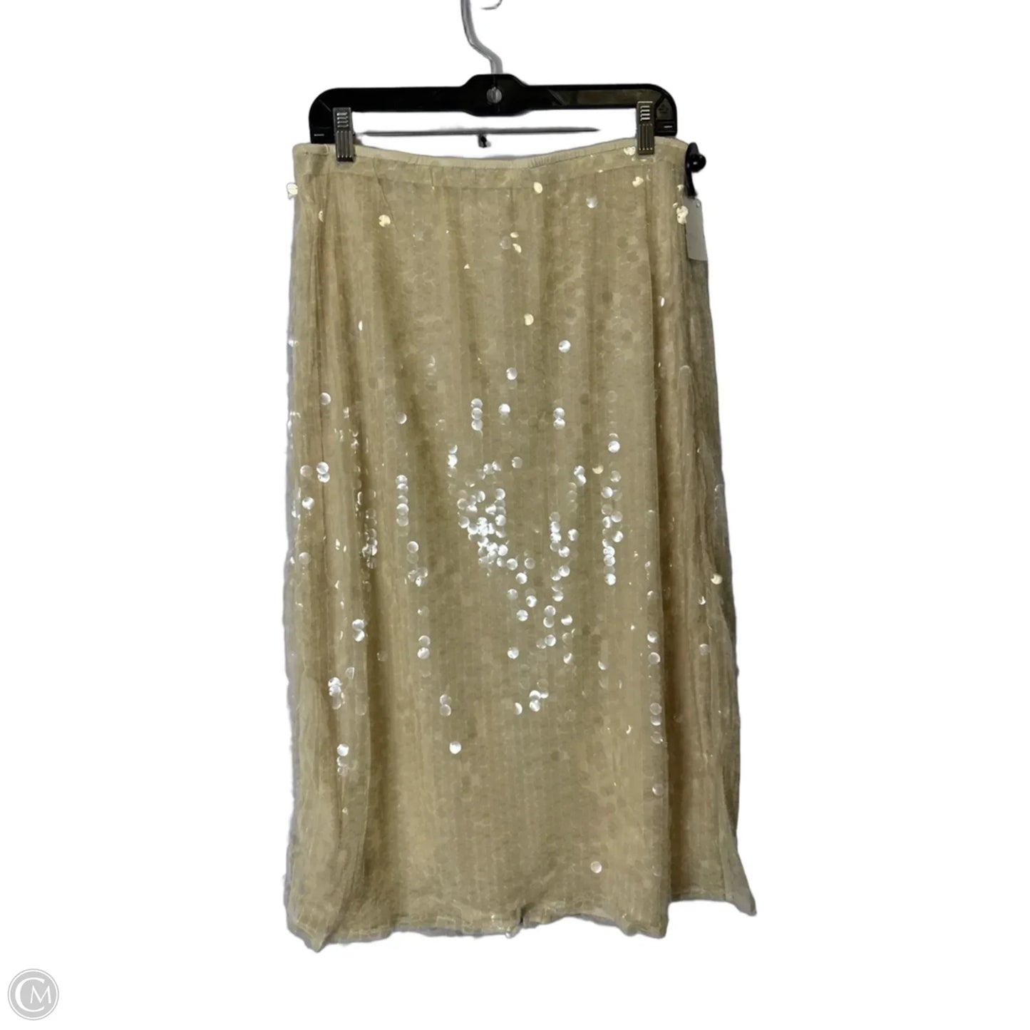 Skirt Midi By Old Navy In Cream, Size: L