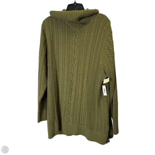 Sweater By Amazon Essentials In Green, Size: 2x