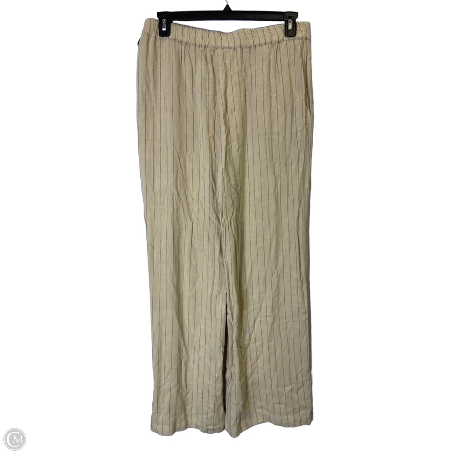 Pants Wide Leg By Steve Madden In Cream, Size: L