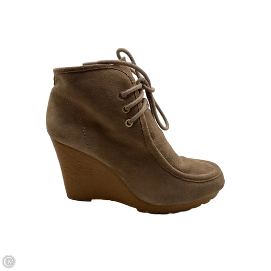 Boots Designer By Michael By Michael Kors In Tan, Size: 9