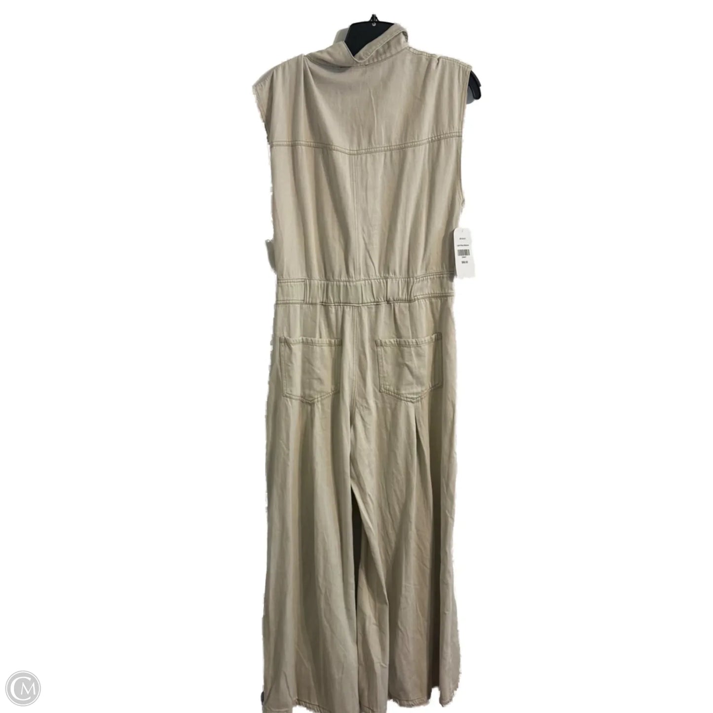 Jumpsuit By Clothes Mentor In Cream, Size: M