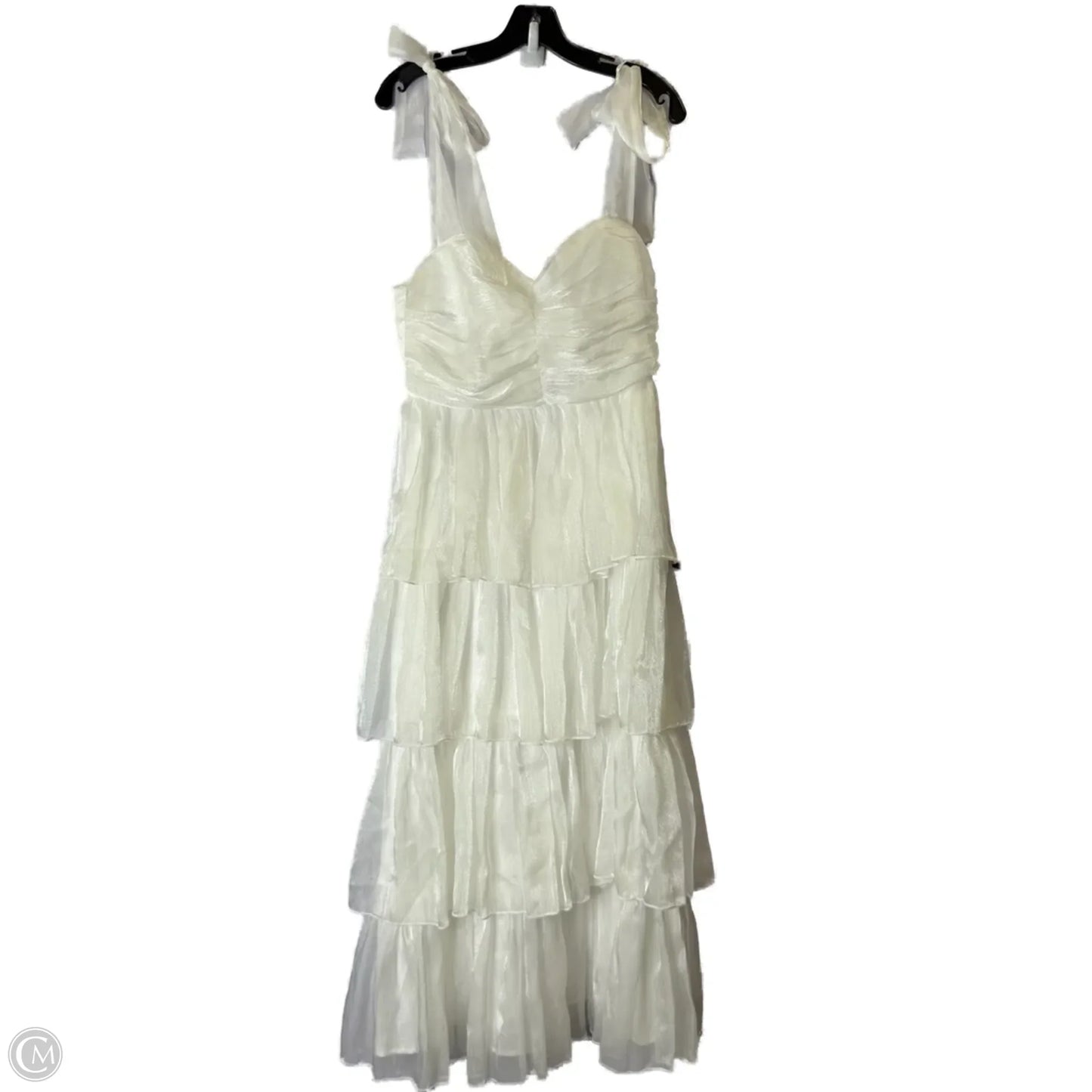 Dress Party Long By Lulus In White, Size: Xl
